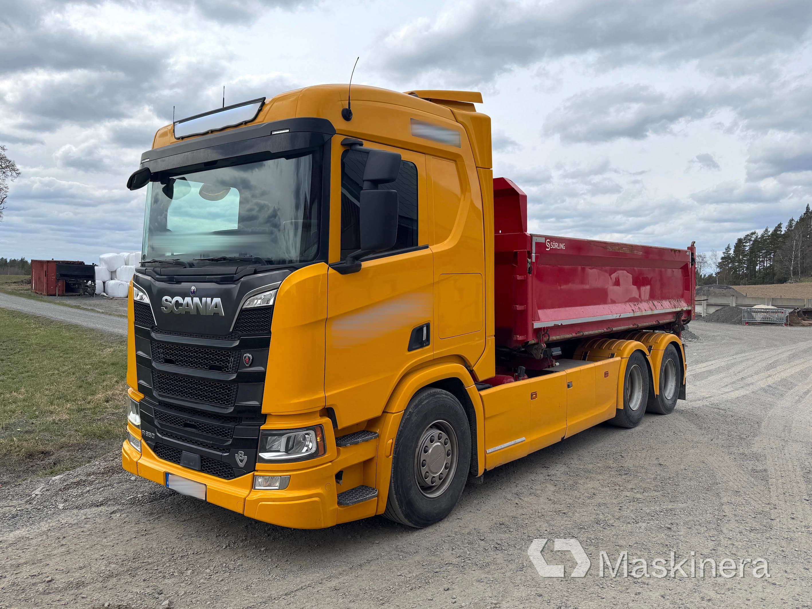 Tippbil Scania R650 B 6X4 NB