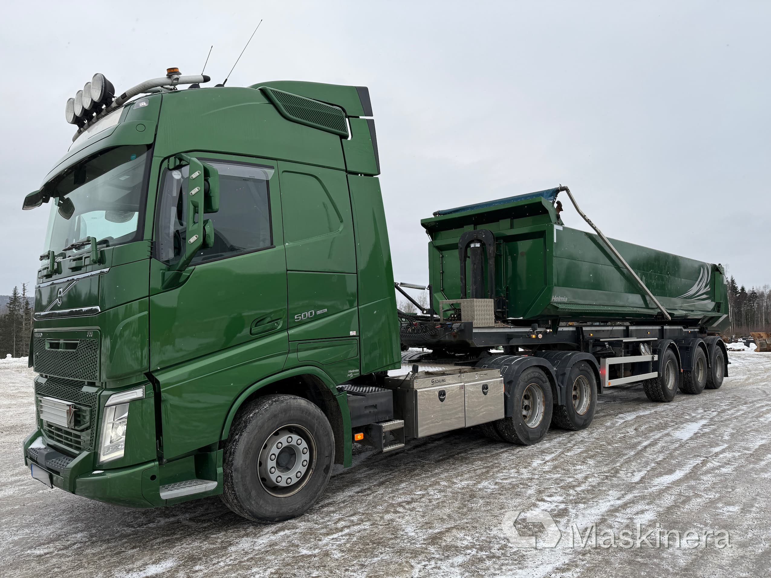 Tipptrailer Volvo FH 500 6x4
