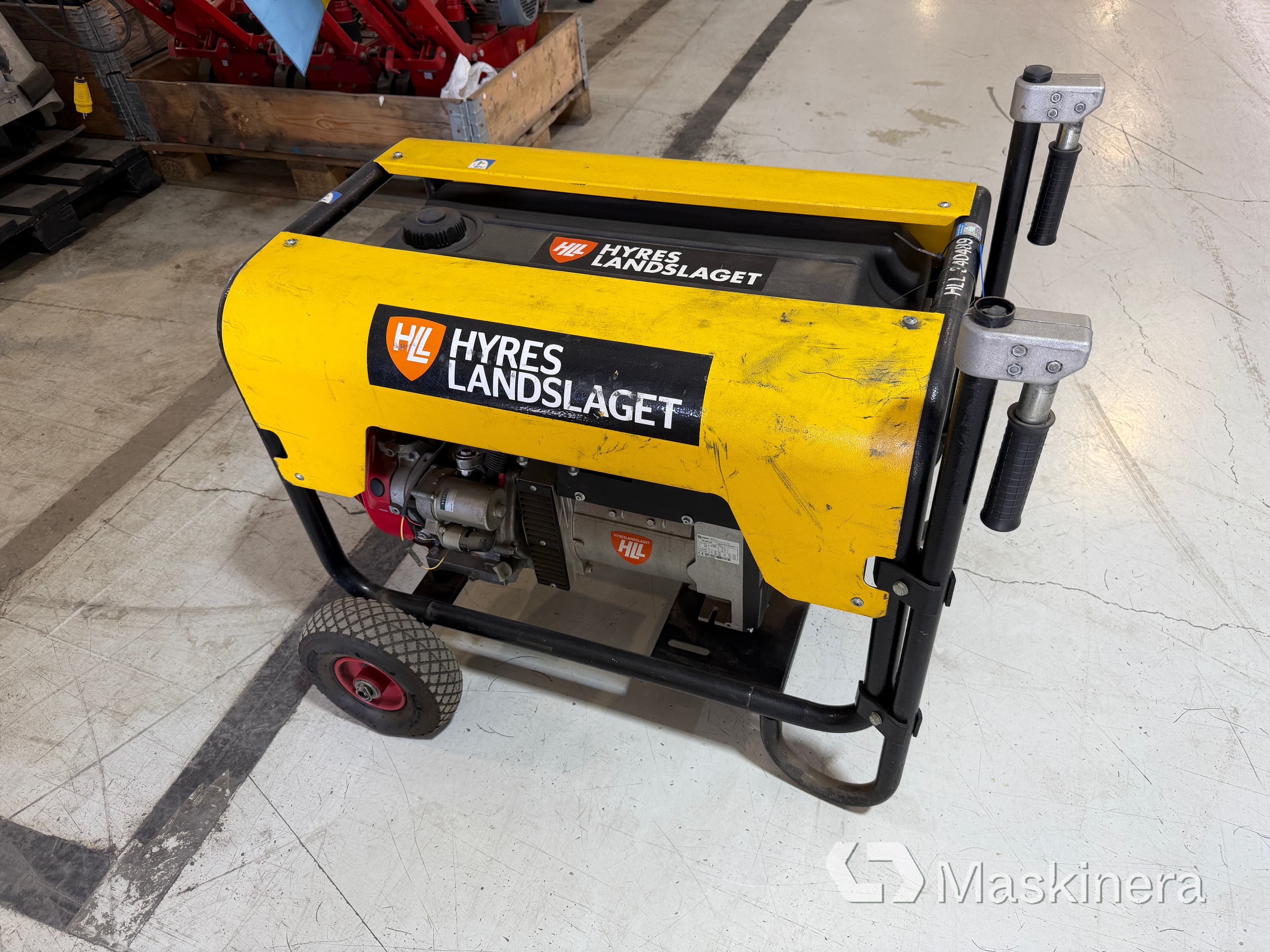 Elverk Atlas Copco QEP R8 (Defekt)