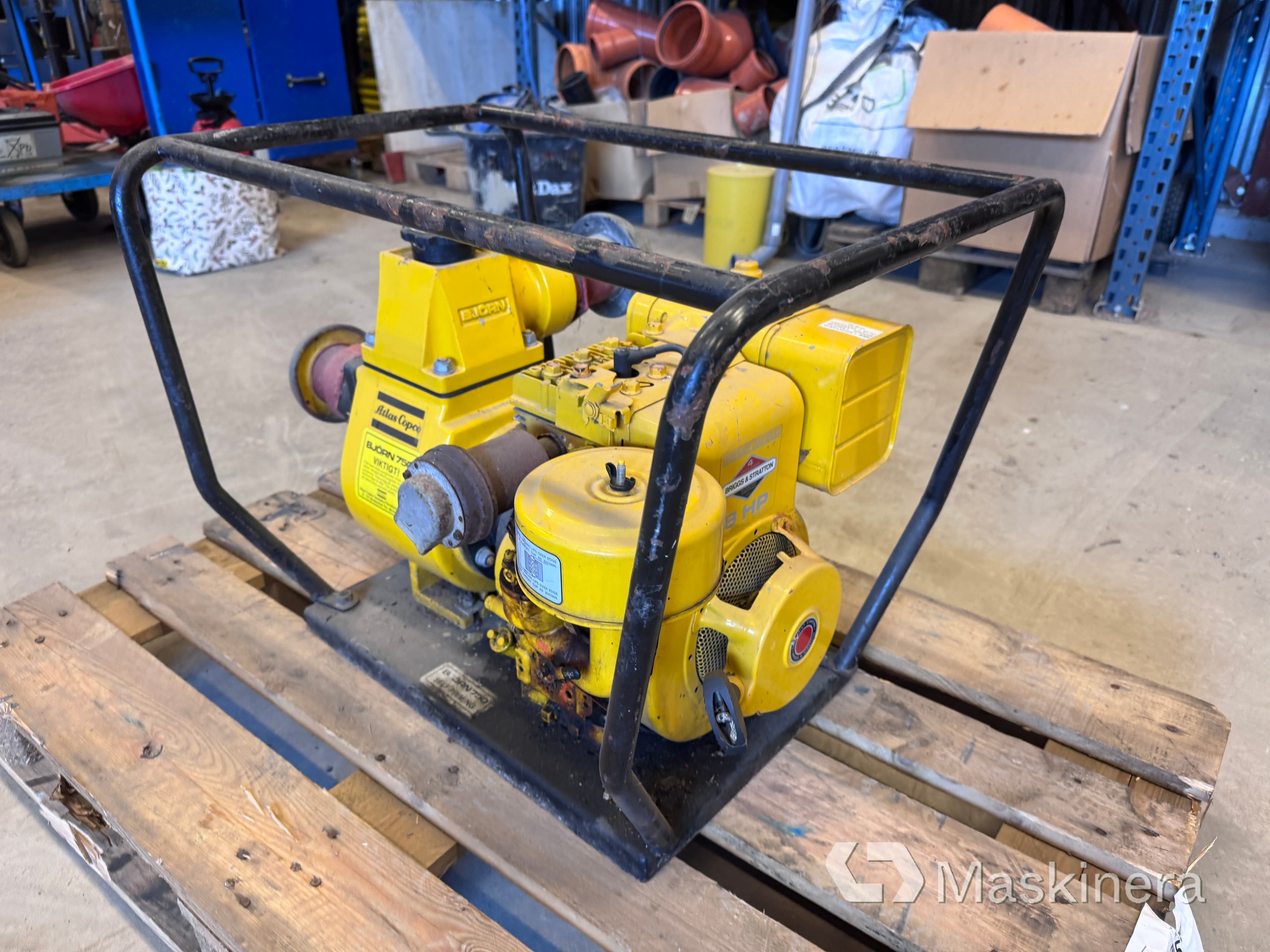 Vattenpump Atlas Copco Björn 750