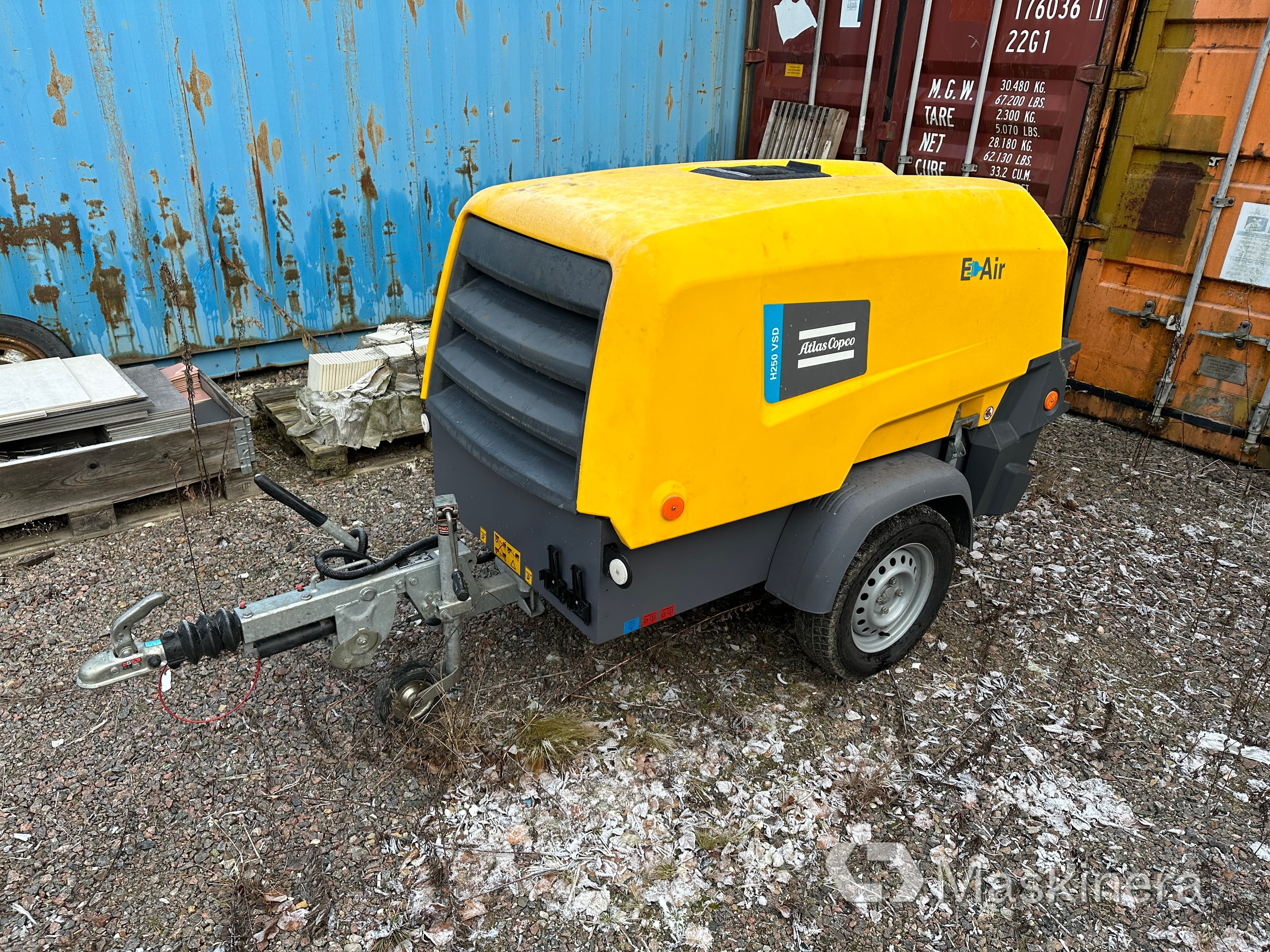Kompressor Atlas Copco E-Air H250 VSD