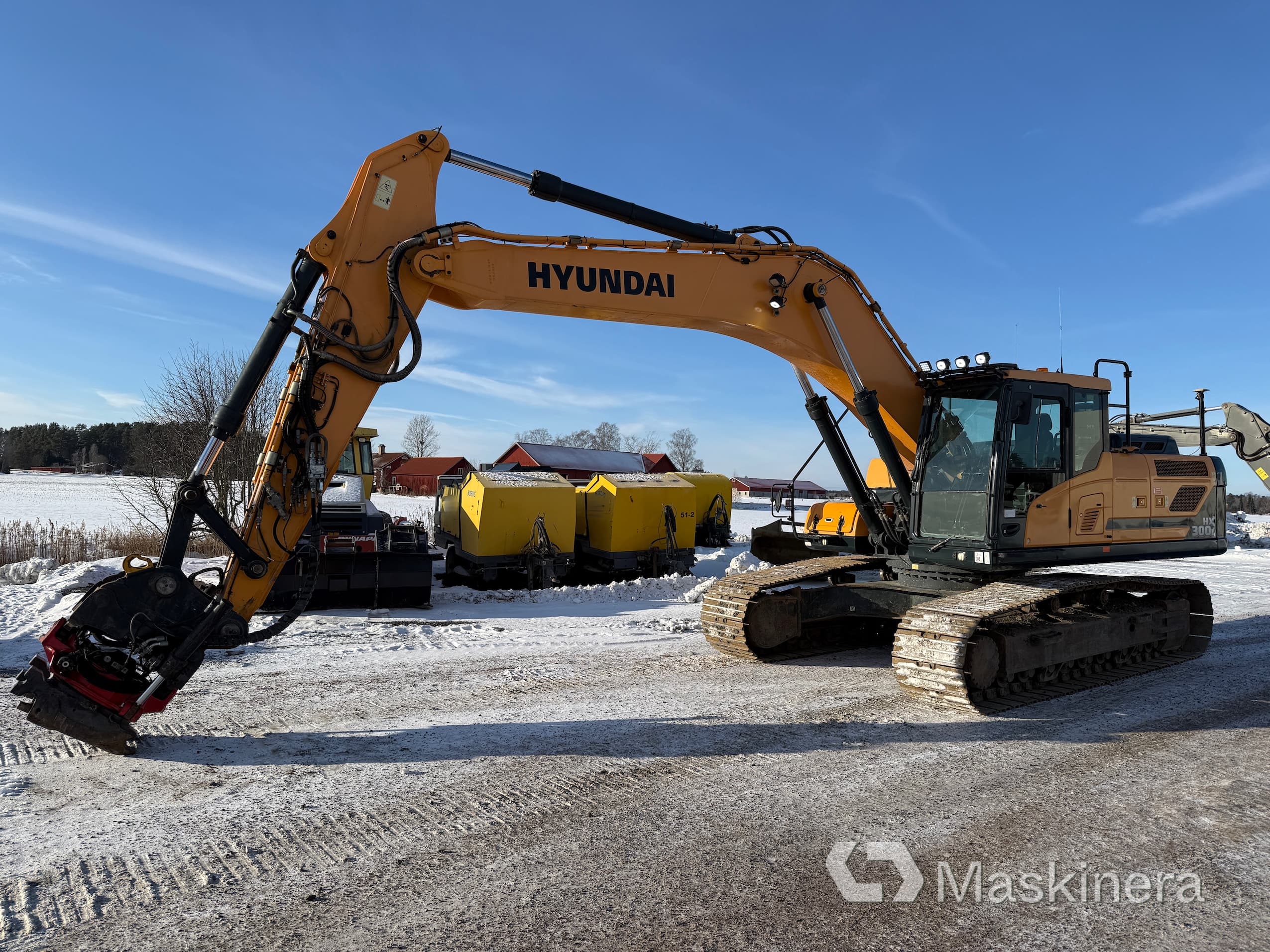 Grävmaskin Hyundai HX300 L