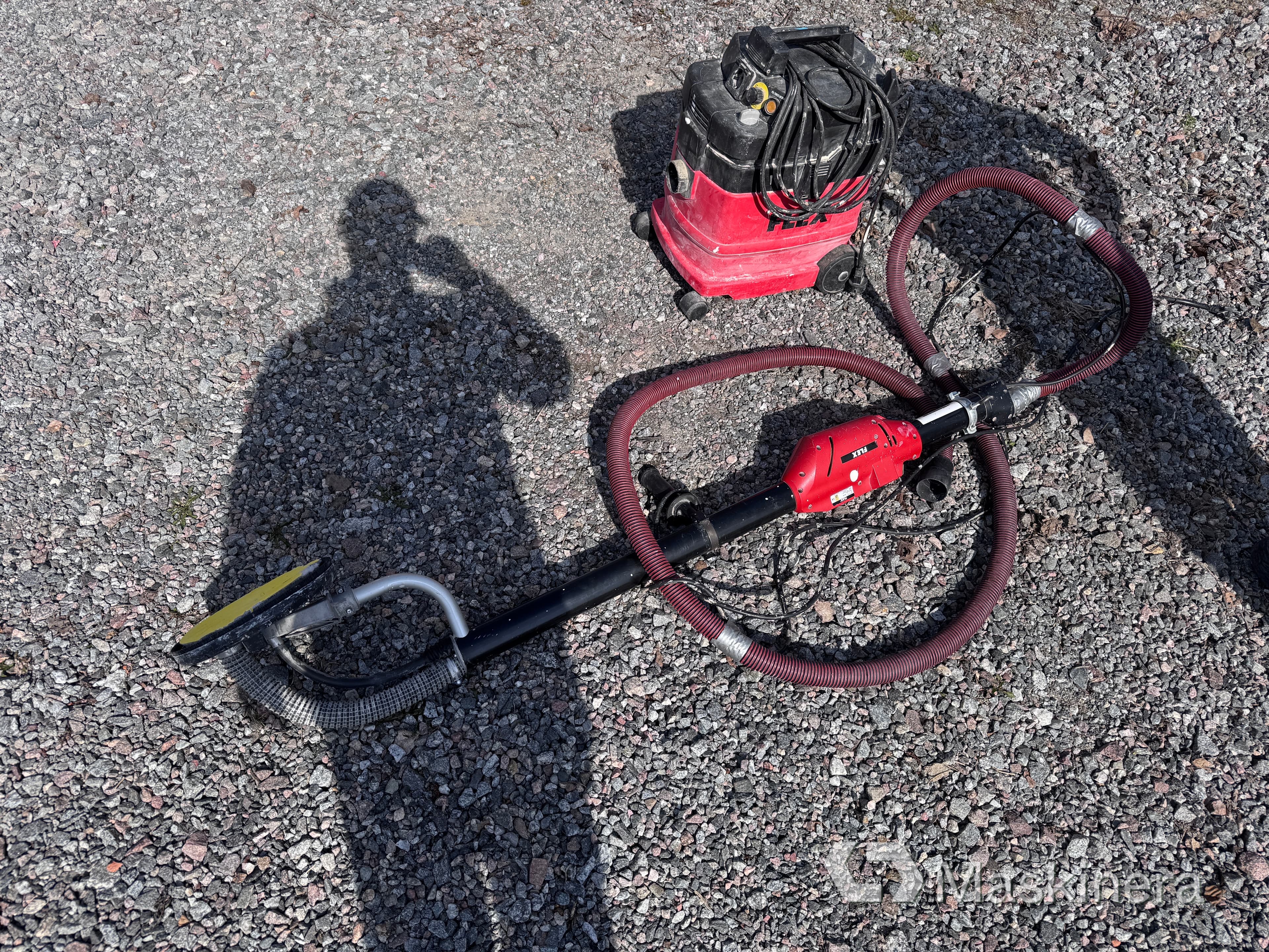 Långhalsad slipmaskin Flex WS 702 VEA