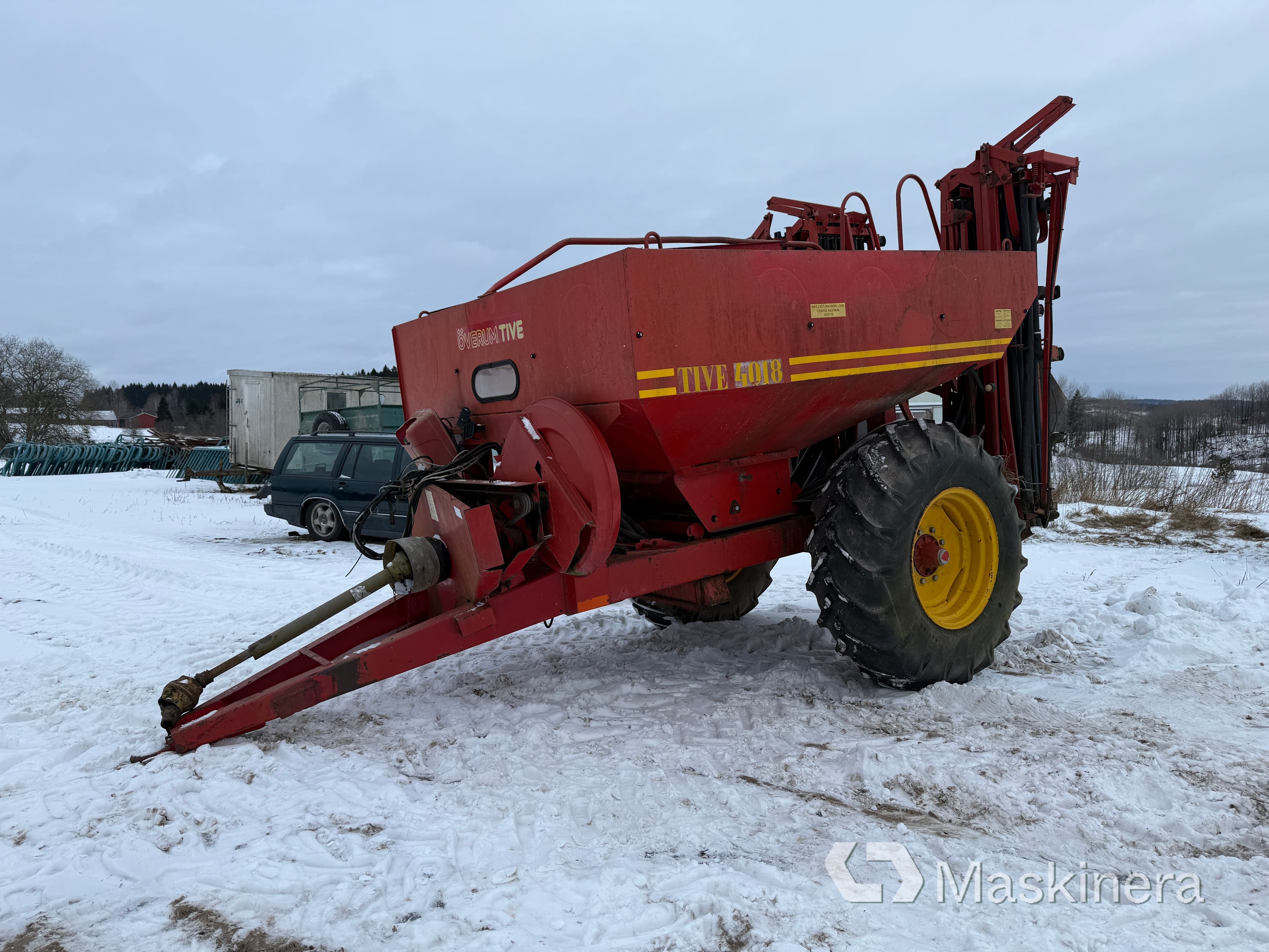 Gödningsspridare Överum Tive 4018